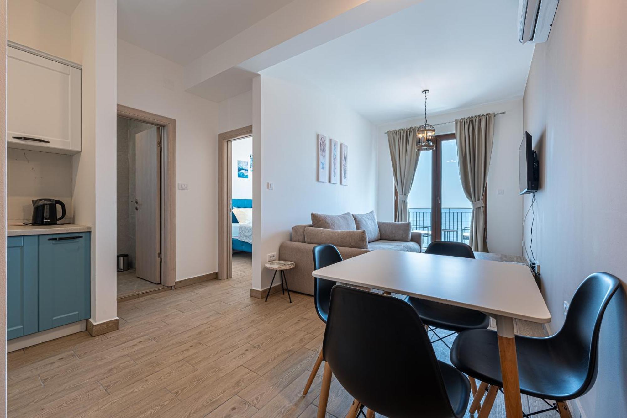 Niki Apartments Przno Sveti Stefan Exterior photo